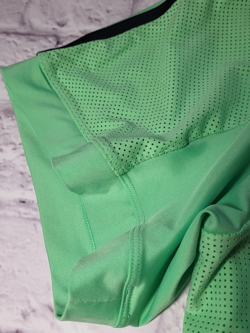 Nike Tiger Woods Golf Polo Shirt Dri-Fit Green XXL Vented Embroidered Stretchy
